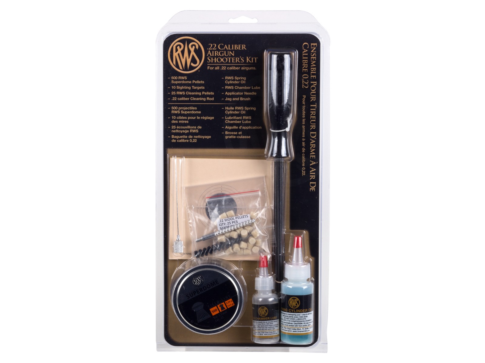 RWS Rifle Shooter's Kit, .22 Caliber