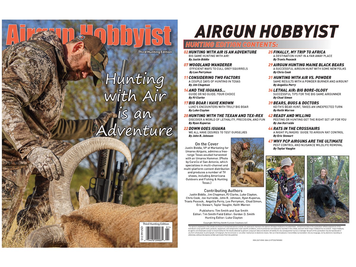 Airgun Hobbyist Magazine, Image 1