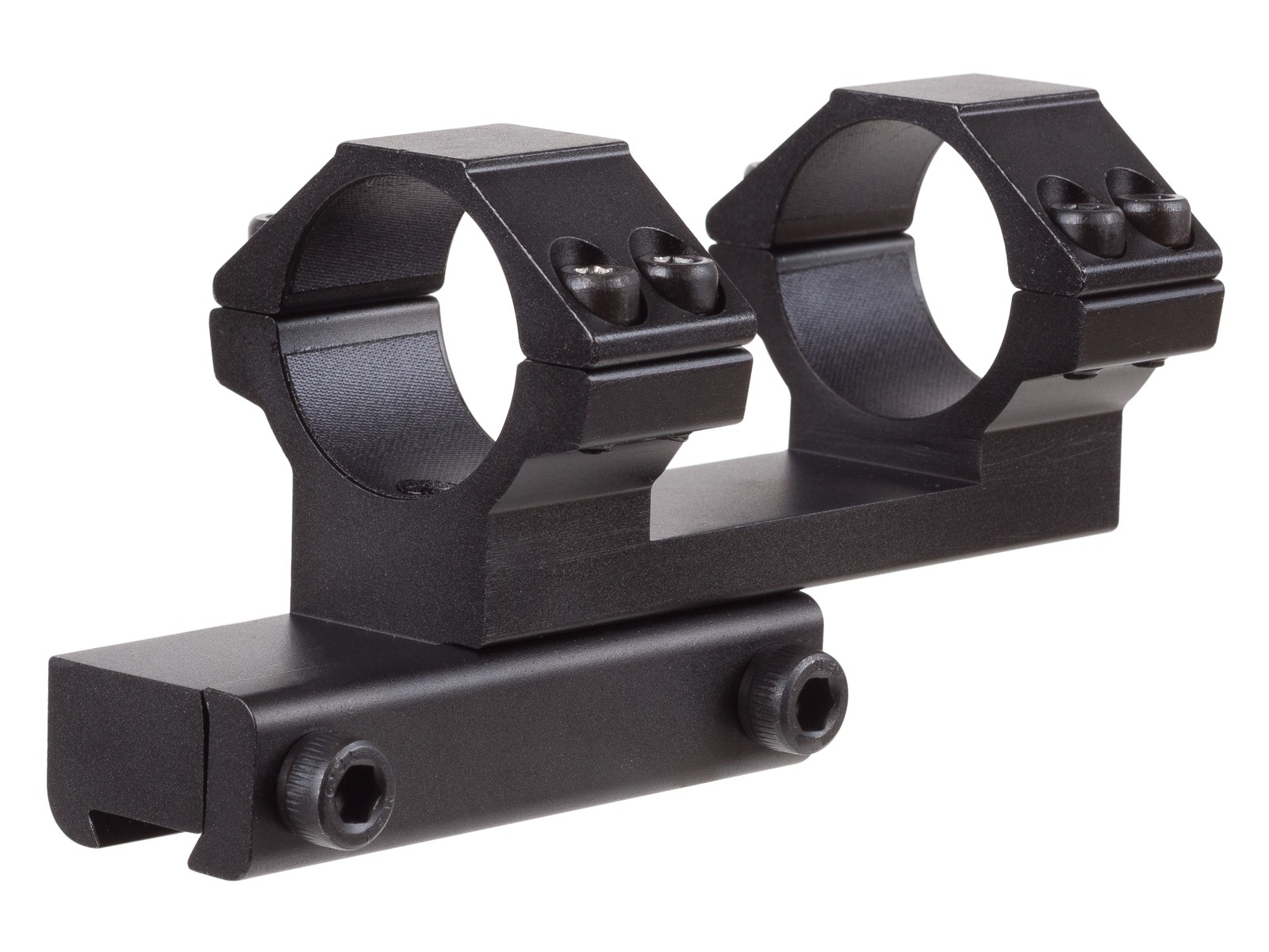 Leapers Accushot 1-Pc Bi-directional Offset Mount w/1" Rings, High, 11mm Dovetail