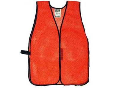 Radians Radwear Safety Vest, Mesh, Hi-Viz Orange