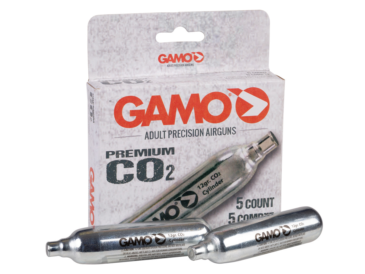 Gamo 12 Gram CO2, 5pk