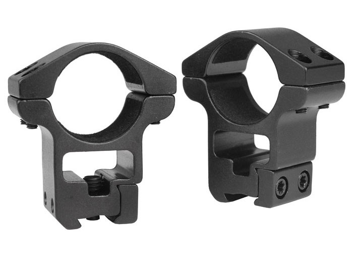 Gamo 1" Rings, High, 3/8" & 11mm Dovetail, See-Thru