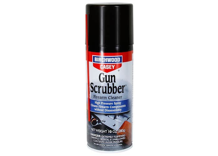 Birchwood Casey Gun Scrubber Synthetic Safe Cleaner, Aerosol Spray, 10 Oz.