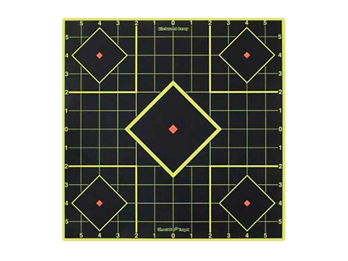 Birchwood Casey Shoot-N-C Sight-In Targets, 8 Square, 6ct