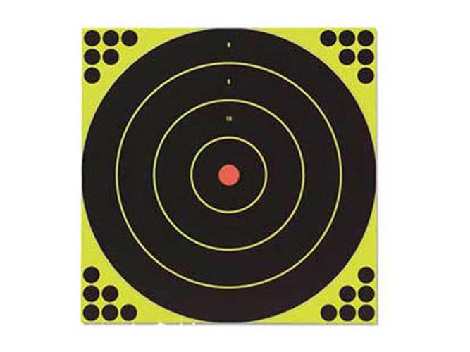 Birchwood Casey Shoot-N-C Bullseye Targets, 12, 5 Targets + 120 Pasters