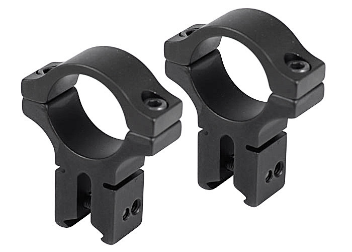 BKL 1 Rings, 3/8 Or 11mm Dovetail, Matte Black