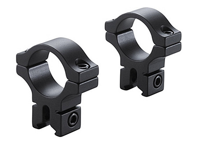 BKL 1" Rings, 3/8" or 11mm Dovetail, Matte Black