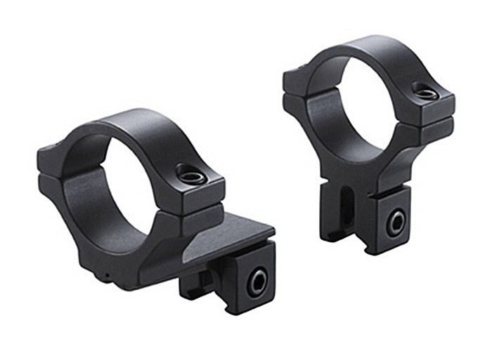 BKL 1 Rings, 3/8 Or 11mm Dovetail, Offset, Matte Black