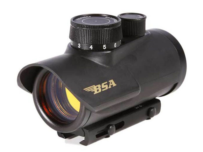 BSA 30mm Red Dot Sight, 3/8 And Weaver Mount