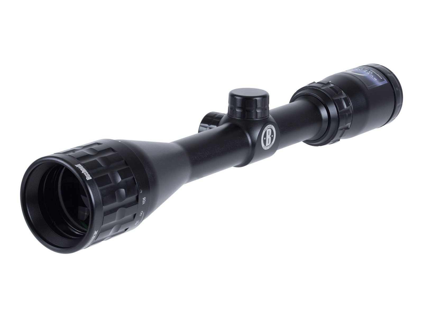 Bushnell Banner 4-12x40 AO Rifle Scope, Multi-X Reticle, 1/4 MOA, 1" Tube