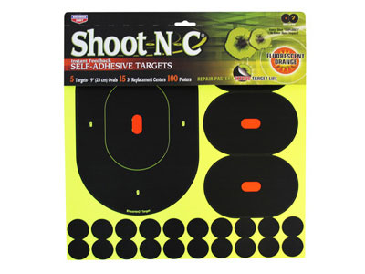 Birchwood Casey Shoot-N-C 9 Targets, 3 Replacement Centers, 100 Pasters, 120ct