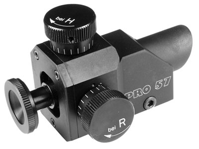 Centra Rear Sight, Fits 3/8" or 11mm Dovetail