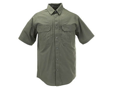 5.11 Tactical TacLite Pro Short Sleeve Shirt, Green, 2XL