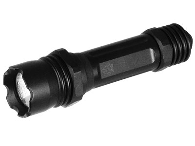 Tactical LED Flashlight, 150 Lumens, 5 Functions, Handheld, Lanyard & Batteries
