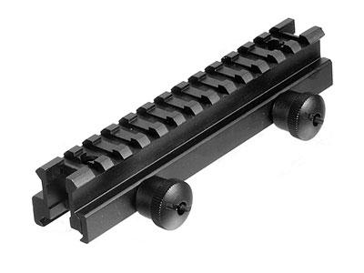 UTG Weaver/Picatinny Riser Mount, Medium Profile, 0.83 High, 13 Slots