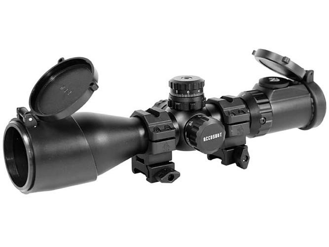 Leapers Accushot SWAT Compact 3-12X44 AO, Mil-Dot IR, 30mm Leapers Accushot SWAT Compact 3-12X44 AO, Mil-Dot IR, 30mm