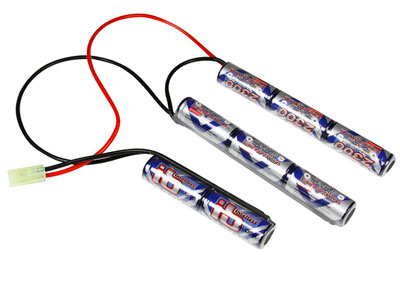 Intellect 9.6 V 2300mAh Battery, NiMH, Mini-Tamiya Female Plug, Medium Crane Stock