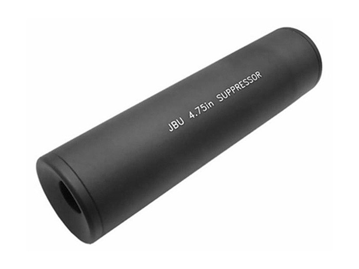 TSD JBU Fake Airsoft Suppressor, 4.75", Aluminum