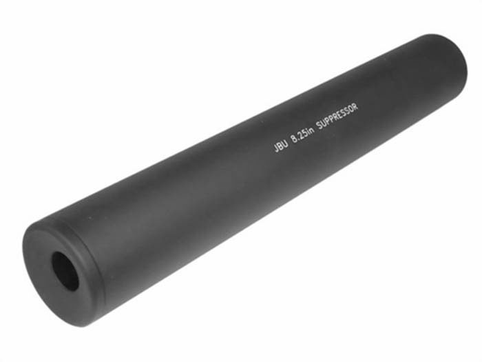 JBU Fake Airsoft Suppressor, 8.25", Aluminum