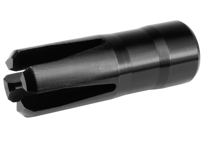 Air Venturi Flash Suppressor, Fits AirForce Bounty Hunter Air Rifles, 1/2"x28tpi