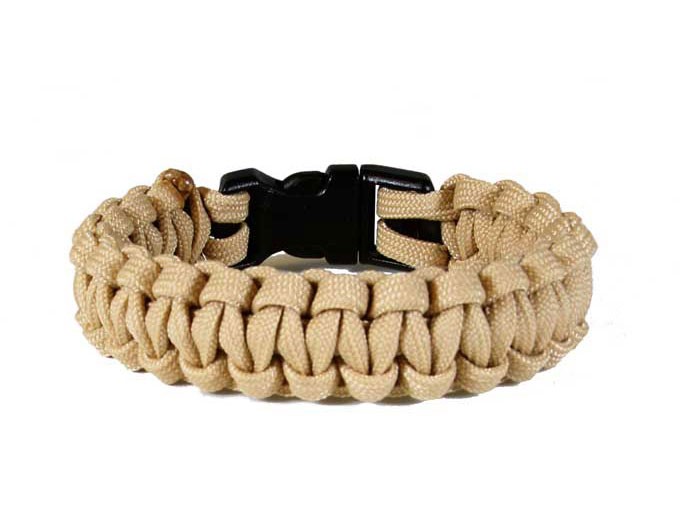 Air Venturi Paracord Bracelet, XL, Desert Sand