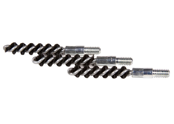 Brownells .177 Cal Rifle Nylon Bore Brush, 5-40 Threads, 3.25" Long, 3pk