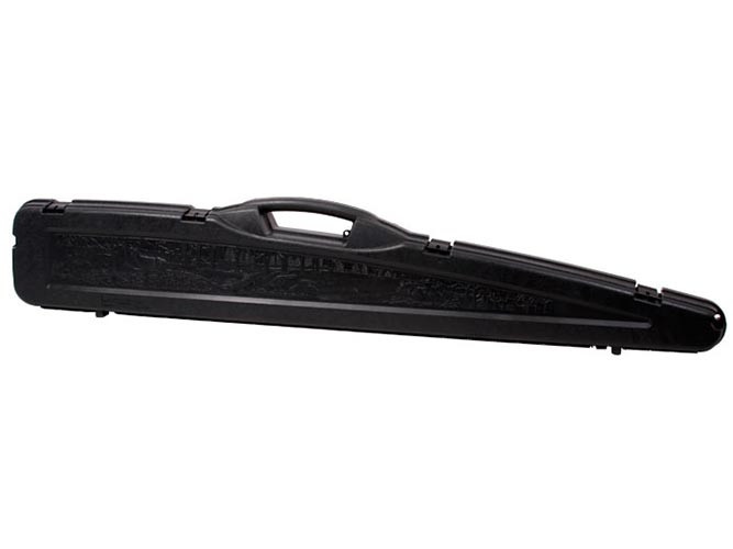 Plano Single Rifle Hard Shell Case, Black, 52.75x3.25x9.5