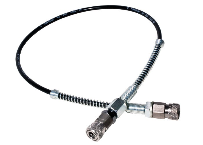 Air Venturi Foster Quick-Detach Hose Assembly, 1/8 BSPP Female Threads