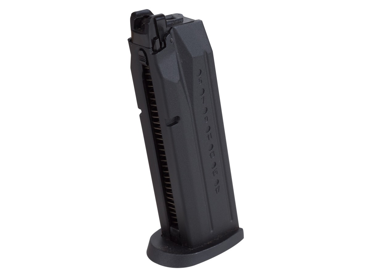 Smith & Wesson M&P 9 GBB Full Size Airsoft Pistol Magazine, 24 Rds