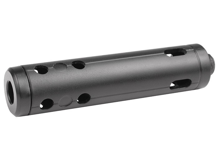 ASG Ventilated Universal Fake Compensator, Fits Select ASG Pistols: CZ, Steyr, STI & Bersa CO2 BB Pistols