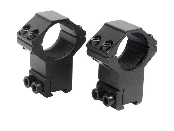 Hawke Sport Optics 1" Rings, 11mm Dovetail, High, Black