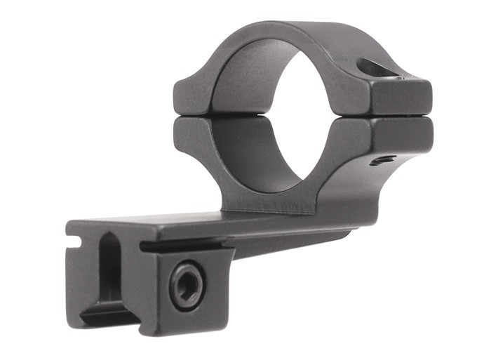 BKL Single 1 Offset Ring, 3/8 or 11mm Dovetail, 0.60 Long, Black