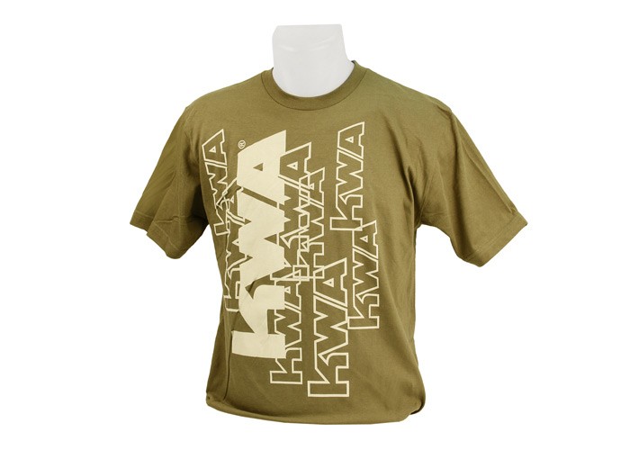 KWA T-Shirt, Olive/Tan