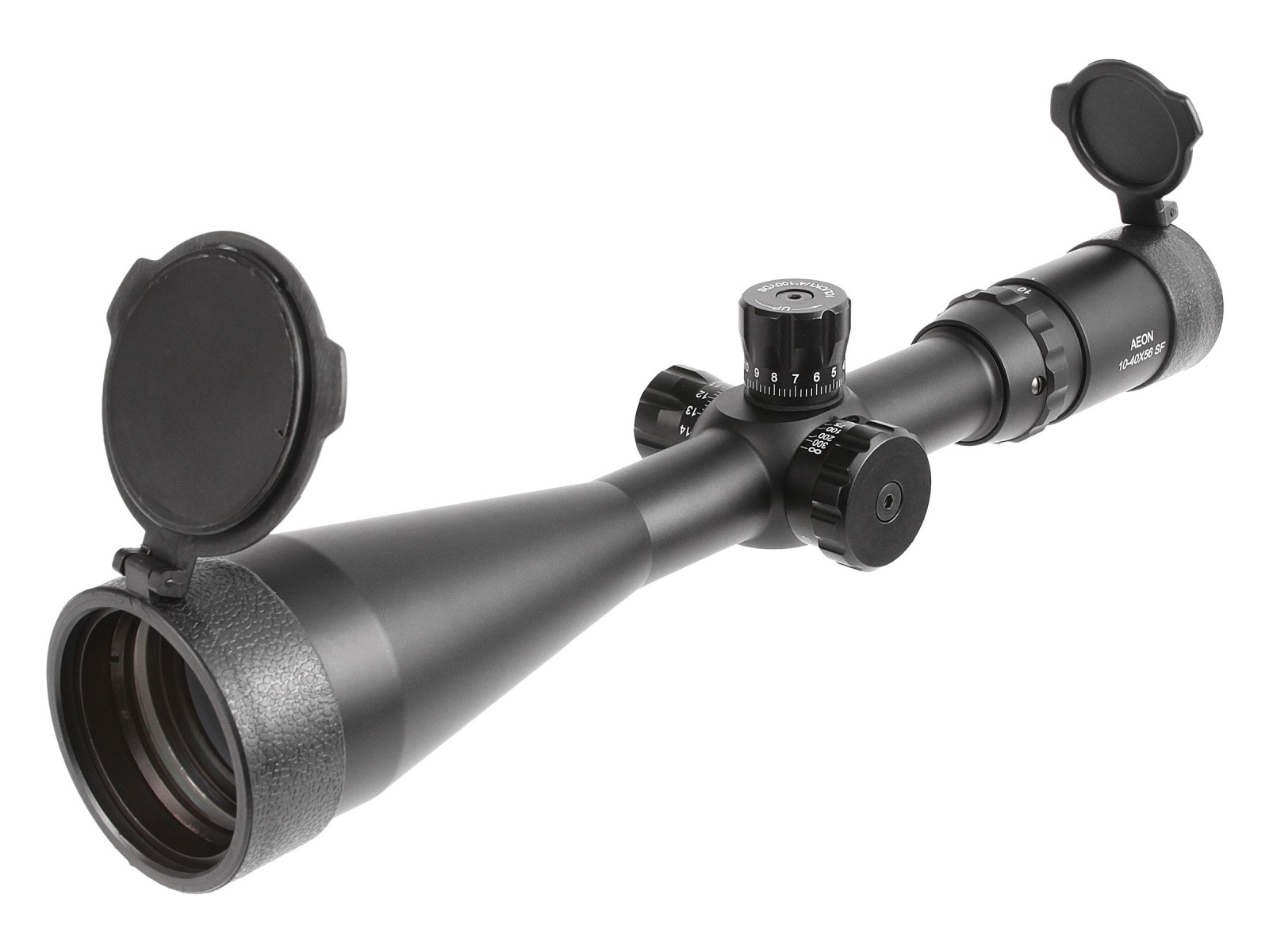 Aeon 10-40x56 AO Classic Rifle Scope, Target Dot Reticle, 1/4 MOA, 30mm Tube