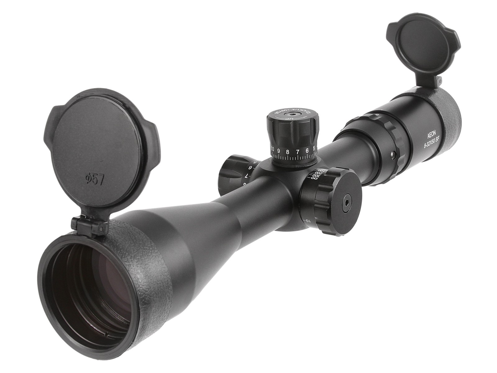 Aeon 8-32x50 AO Classic Rifle Scope, Trajectory Reticle, 1/4 MOA, 30mm Tube