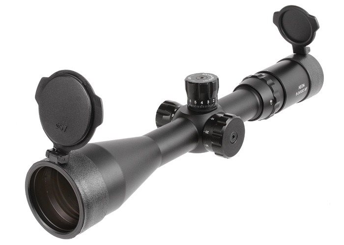 Aeon 6-24x50 AO Classic Rifle Scope, Mil-Dot Reticle, 1/4 MOA, 30mm Tube