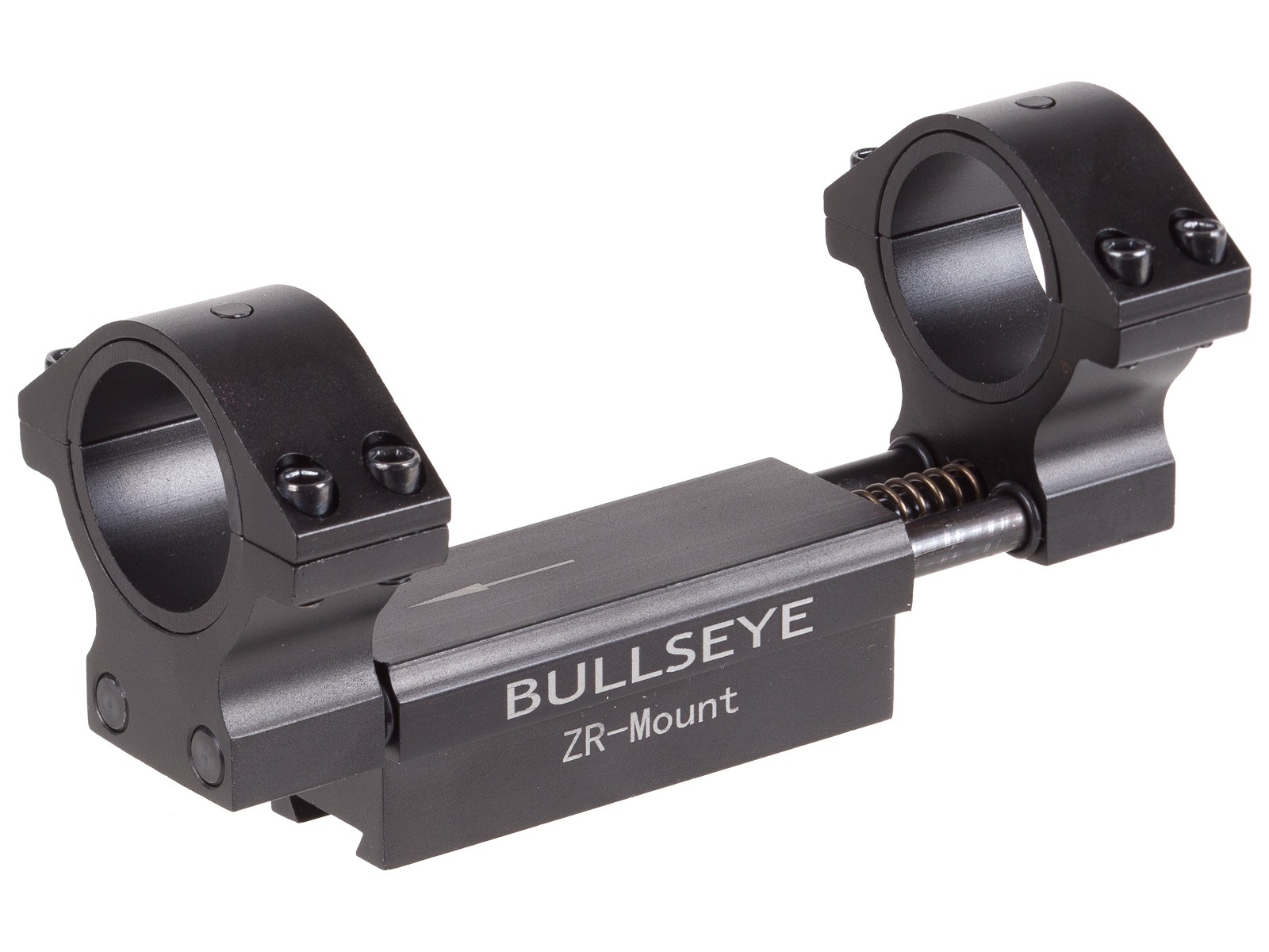 Bullseye ZR 1-Pc Mount, Fits 1 And 30mm Tubes, 11mm Dovetail, 0.04 Droop Compensation, Recoil Compensation