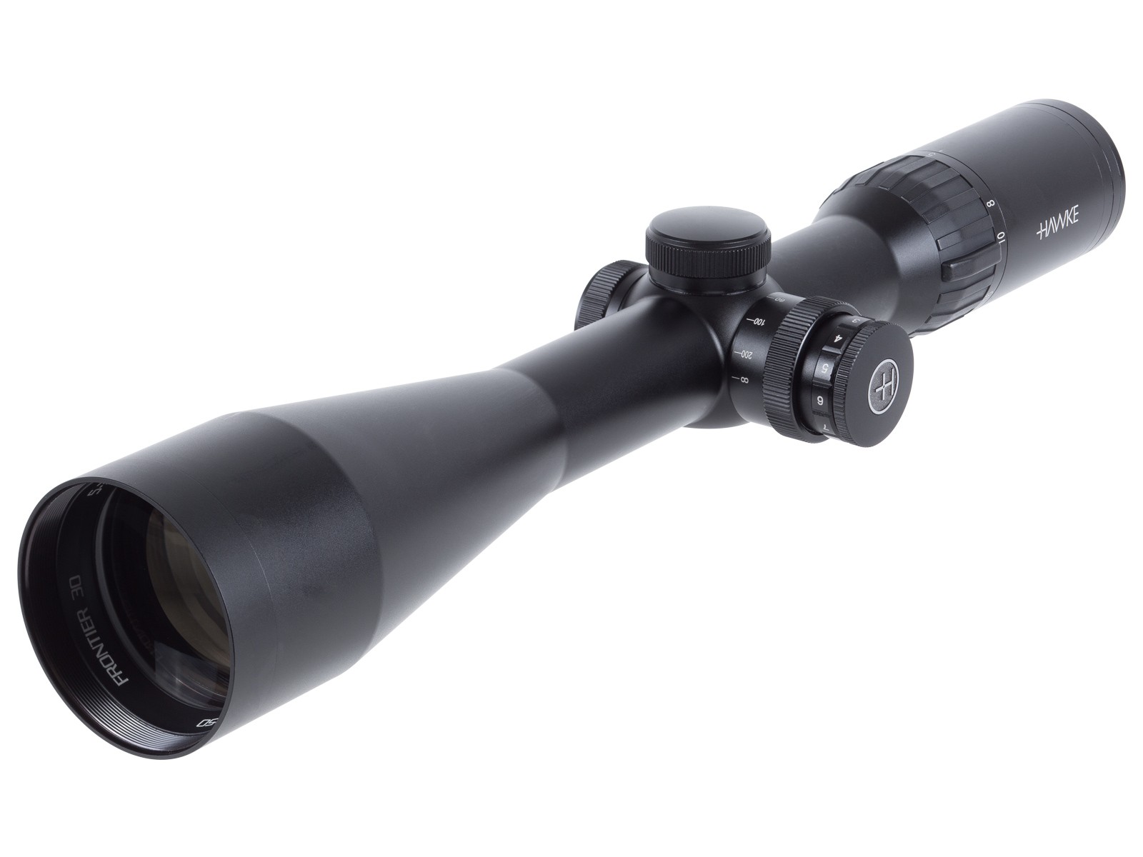 Hawke Sport Optics Frontier 30 Side Focus 5-30x50 Rifle Scope, TMX IR Reticle