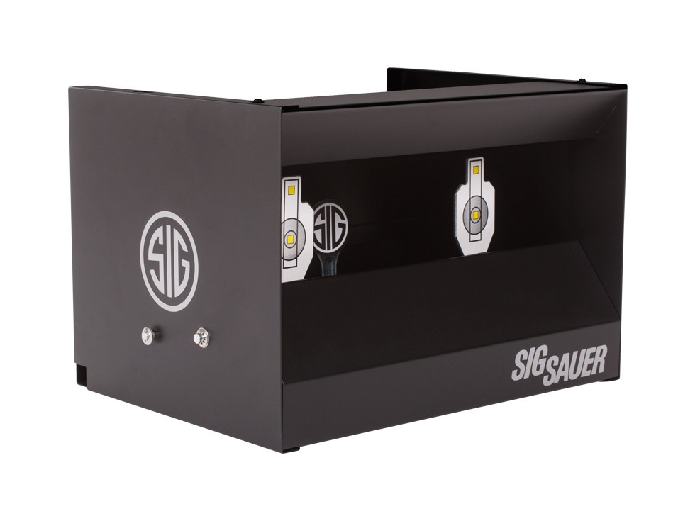 Sig Sauer Dual Shooting Gallery Airgun Target With Knockdown Reset Function