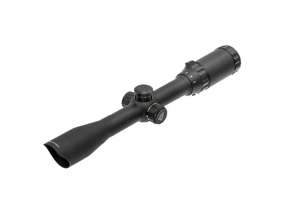 UTG Hunter 3-9x32, Mil-Dot IR, 1/4 MOA, 1" Tube, 11mm Rings