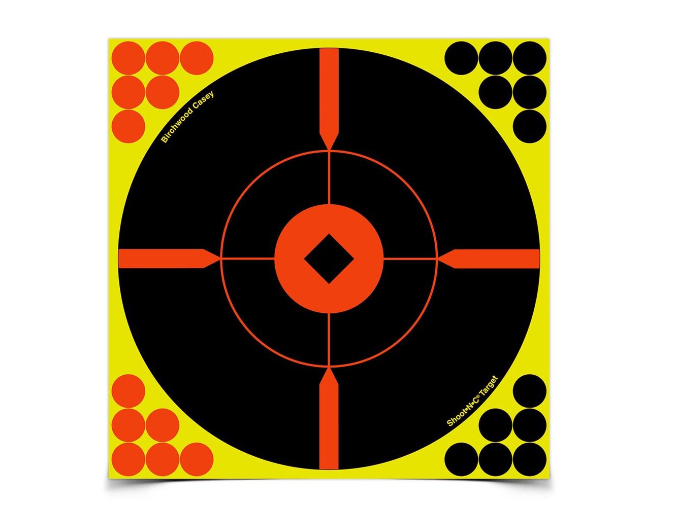 Birchwood Casey Shoot-N-C 8 Round X Targets (6 Pack)