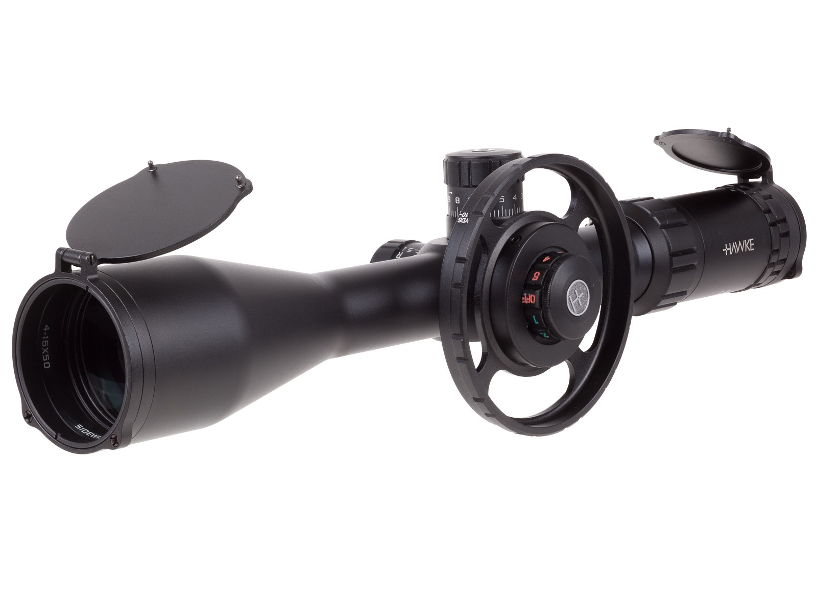 Hawke Sidewinder 30 SF IR 4-16x50 AO, Mil Dot Reticle