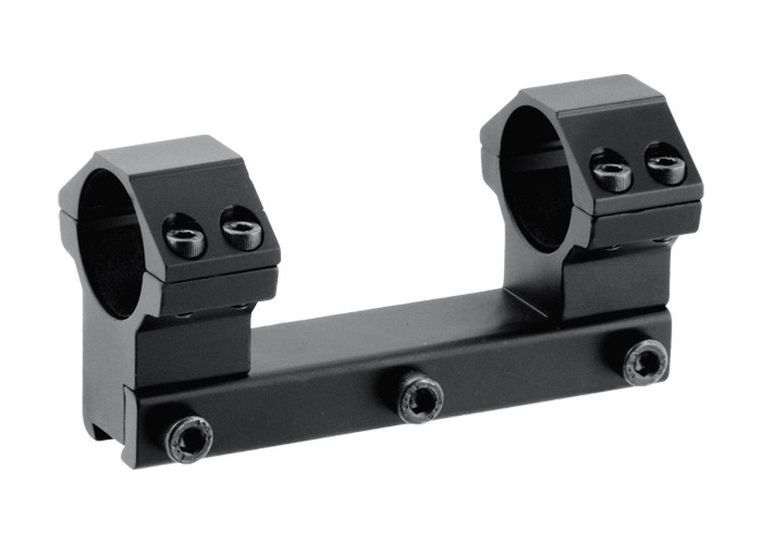 Leapers Accushot 1-Pc Mount w/1" Rings, High, 11mm Dovetail