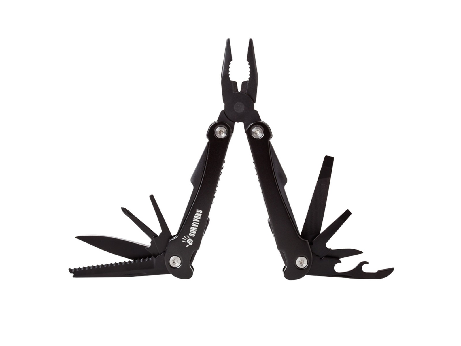 12 Survivors Multi-Tool, Black