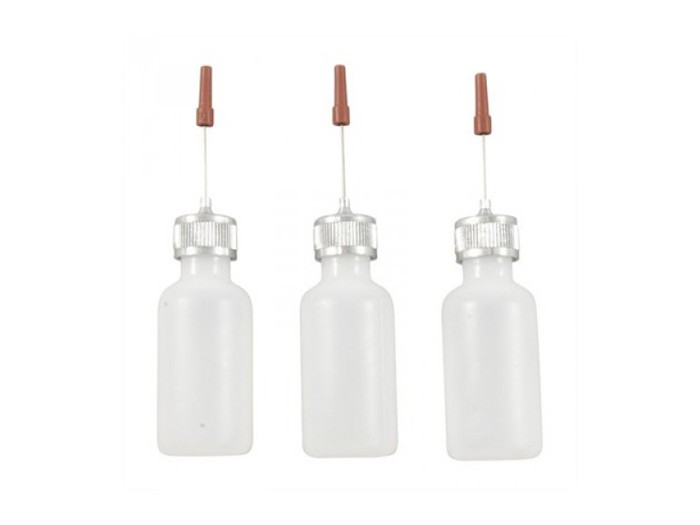 Brownells Needle Oiler Bottles, 3pk