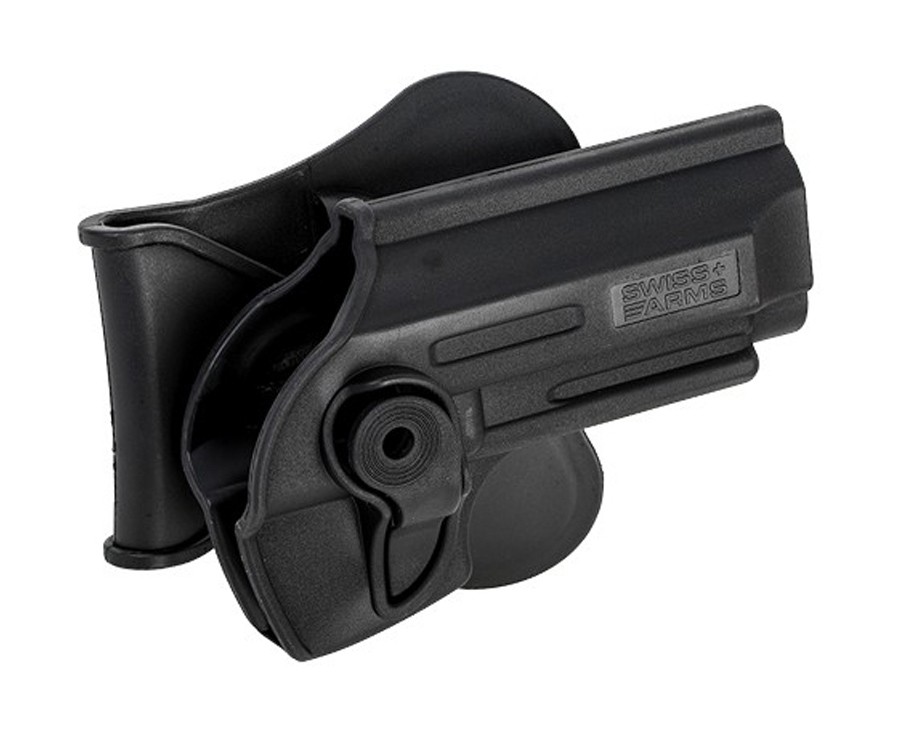 Swiss Arms Poly Holster, For Select Airsoft Pistols, Black
