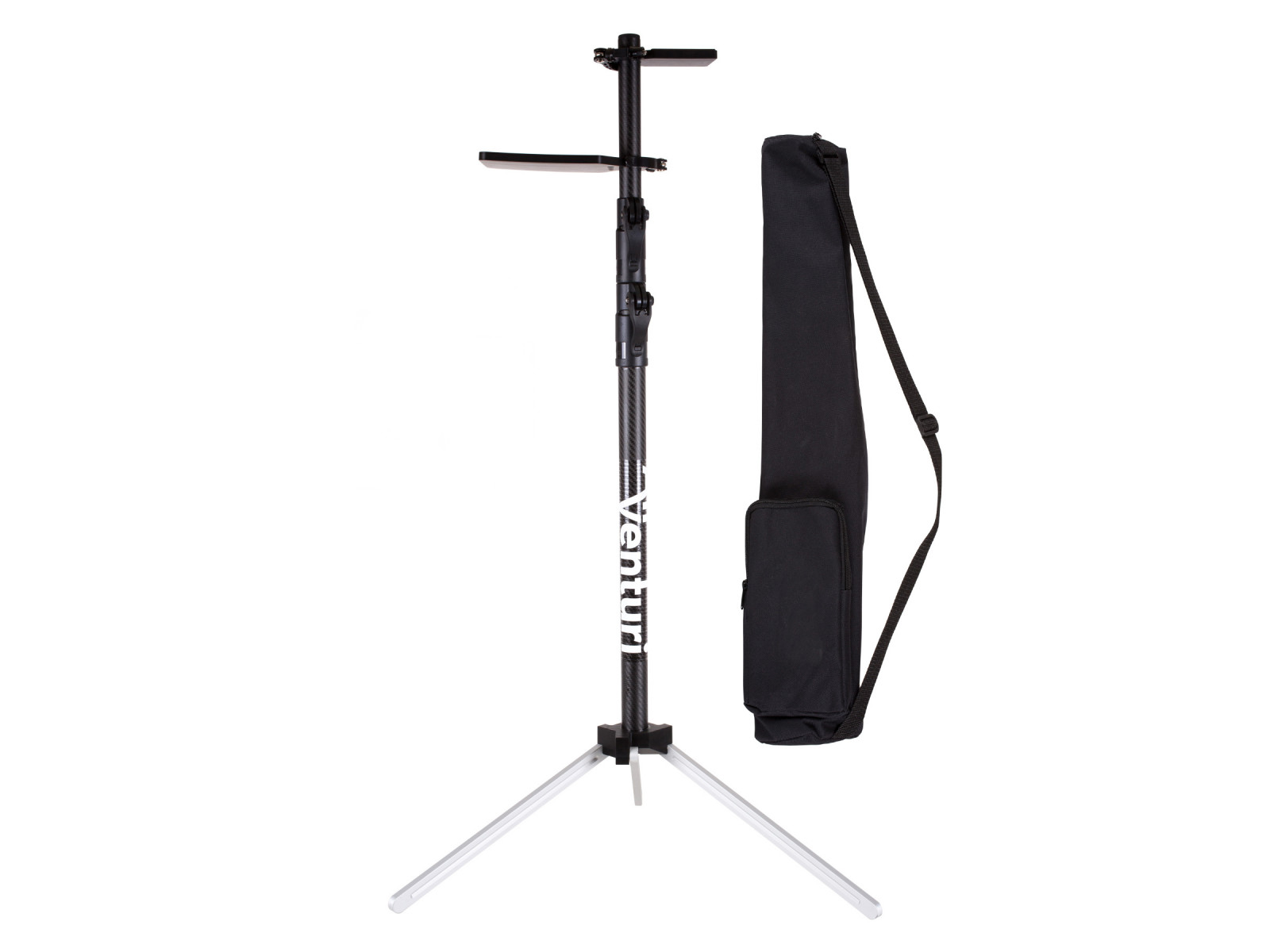 Air Venturi Shooting Stand, Carbon Fiber/Logo