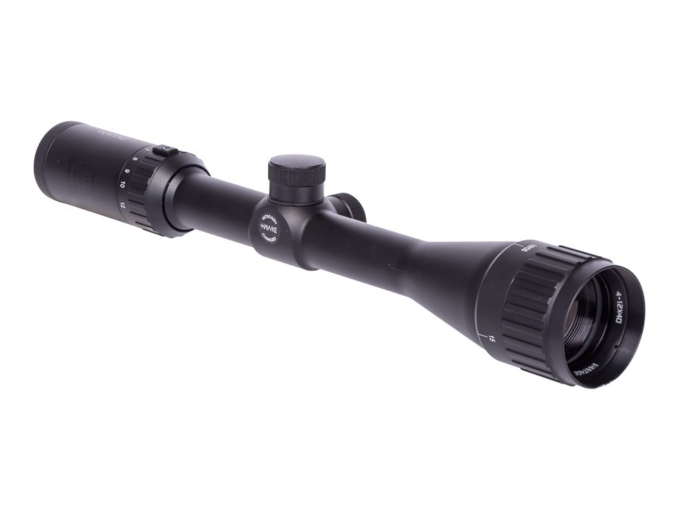 Refurbished Hawke Sport Optics Vantage 4-12x40 AO Rifle Scope, Mil-Dot  Reticle, 1/4 MOA, 1" Mono-Tube