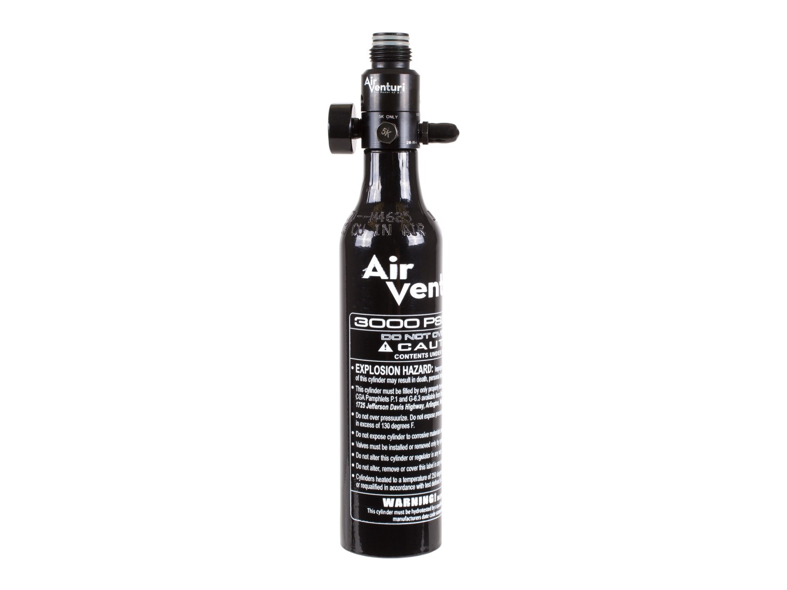 AV 3000PSI 13ci Tank & valve 1100psi set