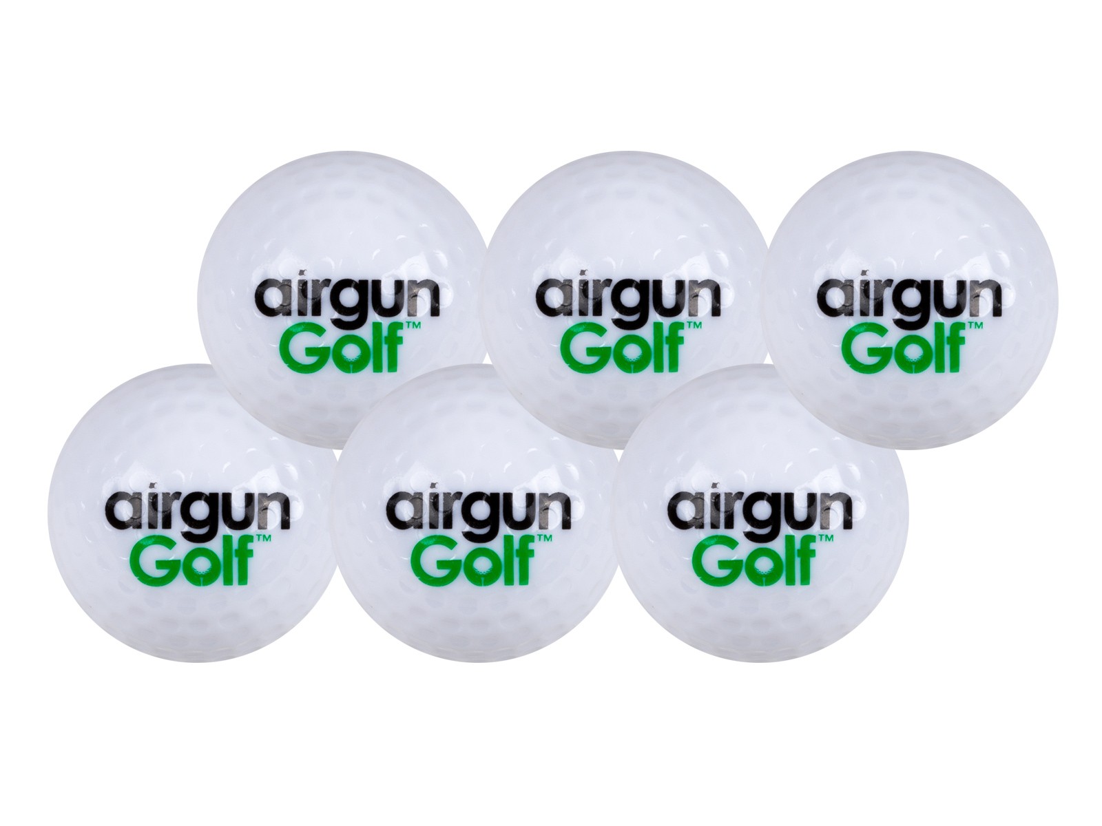 Airgun Golf Exploding Golf Ball, 6ct